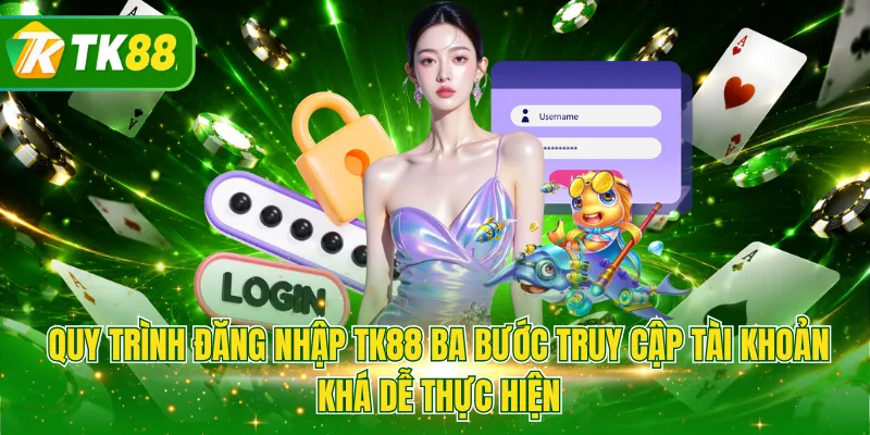 Quy trình đăng nhập TK88 ba bước truy cập tài khoản khá dễ thực hiện